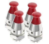 HAMPPLIES 4pcs Pressure Cooker Safety Relief Valve Steam Release Float Valve Safety Frp Pressure Cooker Knobs Replacement