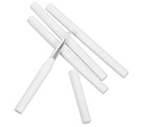 HAMPPLIES 4pcs Silicone Lip Brush with Caps Multi Purpose Lip Gloss and Lipstick Applicator Wands Soft Non Scratch Makeup Brushes and Liquid Cosmetics Application