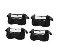 HAMPPLIES 4pcs Stroller Storage Bag Oxford Bottom Basket Mesh Cargo Net Stroller Storage Organizer Underseat Basket Pushchair Parts Accessories