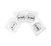 HAMPPLIES 4pcs Violin String Set Strings for Beginners Crisp Sound Easy to Install Compatible Standard Violins
