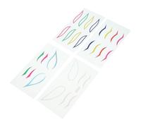 HAMPPLIES 4Sets Eyeliner Stickers Self Adhesive Makeup Tool Lightweight Portable Decorative Eye Line Tape for Party Nightclub Use Suitable for All Eye Shapes and Ethnicities