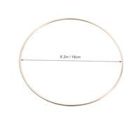 HAMPPLIES 5 Pcs Metal Dreamcatcher Rings for DIY Handmade Crafts Welded Round Hoops for Wall Hangings Mandalas and Macrame Projects Smooth Crafting Accessories