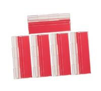 HAMPPLIES 5 Pcs Transparent Acrylic Folding Hinges Self Adhesive Clear Box Hinges Corrosion Resistant Adjustable Storage Lid Supports for Furniture Cabinet