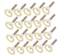 HAMPPLIES 50 Sets Household Moxa Sticks Bases Thickened Moxa Pillars Medical Moxibustion Rolls for Acupoint Therapy Home Use