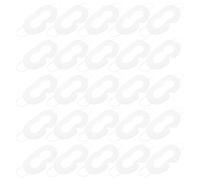 HAMPPLIES 50pcs Eye Covers Linners for Vr Headset Breathable Eye Liner for Vr Disposable Mask Soft Facial Cover Pads