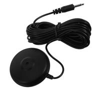 HAMPPLIES 5M Plug Calibration Microphone with Jack Compact Design for Conference Audio for Laptops and Desktops for Online Teaching and Meetings