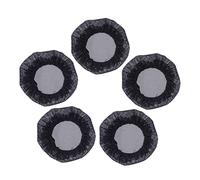 HAMPPLIES 5pcs Ballet Hair Bun Nets Big Hole Dancing Hair Net Covers for Women Girls Invisible Mesh for Ballet Dance