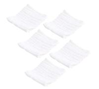 HAMPPLIES 5Pcs Cotton Diapers Washable Reusable Shower Towels Multi Functional Wipes Soft Absorbent Gauze Diapers for Newborns Shower