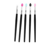 HAMPPLIES 5pcs Silicone Eyeshadow Brush Makeup Brush Cosmetics Eyeshadow Applicator for Women for Applying Large Sparkling Flakes Professional Eye Makeup