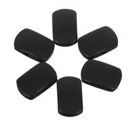 HAMPPLIES 6Pcs Ebony Guitar Tuning Peg Buttons Square Handle Replacement Keys for Classical Guitars Tuners Machine Heads with Comfortable Grip Enhancing Sound and Vintage Style