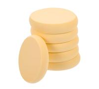 HAMPPLIES 6pcs Oval Makeup Sponges Dual Use Thick Facial Powder for Smooth Foundation Application Skin Friendly Latex Sponges for Wet and Dry Use Blending Makeup Tool for Even Coverage
