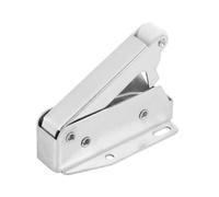 HAMPPLIES 6pcs Push Catch Latch Lock with Screws Spring Cabinet Door Bolt Easy Open Self Locking Snapper for Kitchen Bedroom Wardrobe Cupboard Doors