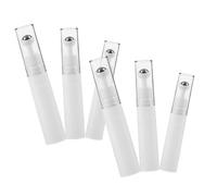 HAMPPLIES 6pcs Refillable Eye Cream Roller Bottles Set, Empty Vacuum Travel Bottles 5ml 10ml 15ml with Roller Ball Applicators for Facial Serum and Essential Oils