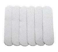 HAMPPLIES 6pcs Silver Single Coil Guitar Pickup Spacer Lightweight Replacement Gasket Cover for Electric Guitar Repair Enhancing Sound Quality Compatible with Various Models