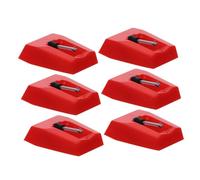 HAMPPLIES 6pcs Stylus Needle for Phonograph Record Player Replacement Stylus Durable Enhanced Audio Quality for Immersive Listening Experience User-friendly Design