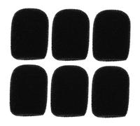 HAMPPLIES 6Pcs Washable Microphone Cover Sleeve Protective Windscreen for Ktv Parties Performances Comfortable Durable for Indoor Outdoor Use Lightweight Tear Resistant