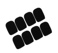 HAMPPLIES 8Pcs Microphone Sponge Covers for Handheld Mics Noise-reducing Windscreens for Ktv Stage Conference and Interview Use Moisture-resistant Mic Protectors