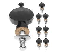 HAMPPLIES 8pcs Ukulele Tuning Pegs Straight Rod Design for Precise Tuning Small Round Handle for Comfortable Grip Secure Stability to Prevent Detuning for Practice and Stage Performances