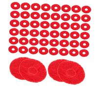 HAMPPLIES 90pcs Piano Felt Gaskets Keyboard Balance Washers for Tuning Maintenance Essential Piano Accessories for Accurate Sound Versatile Use for Professionals Amateurs