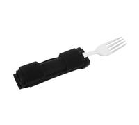 HAMPPLIES Adaptive Eating Fork Utensil Holder Strap Durable Cutlery for Elderly Rehabilitation Design for Individuals Weak Hands Effortless Cleaning