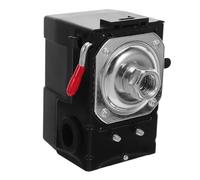 HAMPPLIES Adjustable Air Compressor Pressure Switch with Easy to Use Handle for Tire Inflation and Spray Painting Compact Horizontal Design for Efficient Pressure Regulation and User