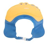 HAMPPLIES Adjustable Waterproof Kids Shower Cap Toddler Hair Washing Shield Bath Visor Hat Eye and Ear Protection Soft Plastic Boy Bath Head Protector