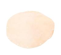 HAMPPLIES African Drum Replacement Skin 25cm Goatskin Drum Head Cover Accessory for Folk and World Percussion Instruments