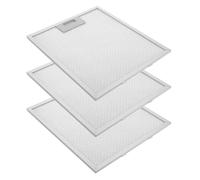 HAMPPLIES Aluminum Mesh Range Hood Filter Replacement High-temperature Resistant Cooker Hood Grease Filter for Kitchen Ventilation Fit Metal Grease Barrier for Home and Restaurant Use