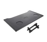 HAMPPLIES Anti-Fall Plastic Wheelchair Tray Detachable Table with Cup Holder for Elderly Disabled Dining Reading Writing Craft Activities