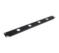 HAMPPLIES Audio Patch Panel Xlr Panel Mount Hinged Audio Rack Mount Management Cord Organizer for Computer Case Network Cabinet