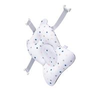 HAMPPLIES Baby Bath Cushion for Newborns and Toddlers Adjustable Tilt Angle Support Comfortable Foam Padding for Bathtub Bath Times