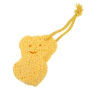 HAMPPLIES Bath Sponge Cartoon Shape Brush for Newborns Gentle Skin Care Bathing Rub with Quick Soften Texture and Mild Massage Comfortable Hand Feel for Delicate Skin