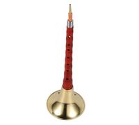 HAMPPLIES Beginner Suona Ethnic Wind Instrument Wood Reed National Instrument Crisp Sound Easy to Play Traditional Chinese Music for Students and Professionals Random Color