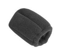 HAMPPLIES Black Hair Dryer Diffuser Sponge Cover Foldable Scald Wind Blower Cap for Salon and Home Use Heat Damage Protection with Elastic Band Frizz Control Hair Styling Tool
