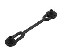 HAMPPLIES Black Music Score Fastener Strap for Piano and Music Sheets Rubber and Plastic Material with Secure Page Holding and Professional Stability