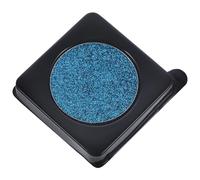 HAMPPLIES Blue Glitter Eyeshadow Plate Sparkle Shimmer Powder Makeup for Women Night Club Party Stage Performance