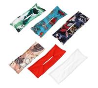 HAMPPLIES Boho Braided Elastic Headbands 6pcs with Beautiful Appearance Stretchy Cloth Hair Accessories and Yoga for Women for Running, Yoga and Photograph Props