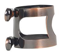 HAMPPLIES Brass Saxophone Clip Professional Wind Instrument Accessory for Alto Tenor Saxophones Smooth Edges Easy Installation Durable Stylish Design