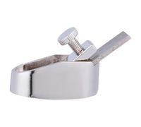 HAMPPLIES Brass Violin Plane Cutter Small Size S Thumb Plane Woodworking Tool for Violin Making Luthier Accessories Silver Finish