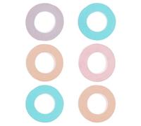 HAMPPLIES Breathable Nail Finger Adhesive Tapes to Fix Picks and Prevent Finger Injury 6pcs Lightweight Protective Tapes for Guzheng and Pipa Playing Suitable for Stringed Random Color