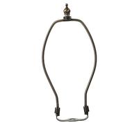 HAMPPLIES Bronze Horn Lamp Harp Frame Lampshade Bracket for Table and Floor Lamps Sturdy Decorative Light Holder for