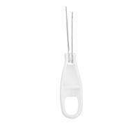 HAMPPLIES Button Hook Helper with Steel Ring and Comfortable Grip Handle for Seniors One Hand Button Aid and Zipper Pull Tool for Easy Dressing Assistance