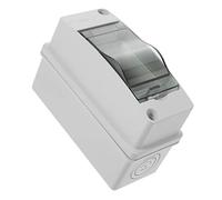 HAMPPLIES Channel Distribution Box with Transparent Window Electrical Enclosure for Indoor and Outdoor Circuit Protection Breaker Box Cover for Power Distribution and Junction Applications
