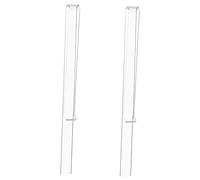 HAMPPLIES Clear Acrylic Music Book Clips Transparent Sheet Music Holder Clips Smooth Surface Compact Design