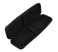 HAMPPLIES Compact Eva Microphone Storage Case Single Mic Protective Pouch Shockproof Hard Travel Bag for Musicians and Performers Portable Microphone Transport and Stand Storage