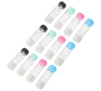 HAMPPLIES Contact Lenses Case Improves Cleanliness and Extends Lens Life 12pcs with Double Compartment Plastic Travel Lens Storage Box and for Vacations and Regular Use for Vacations Regular Use