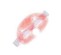 HAMPPLIES Cooling Gel Facial Mask for Half Face Care PVC Ice Compress Eye Mask with Elastic Strap for Reducing Puffiness Fine Lines Eye Fatigue Relief and Headache Soothing Comfortable Sleep