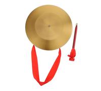 HAMPPLIES Copper Gong Hand Percussion Instrument 30cm with Large Sound and Hanging Feature for Concert and Party Use Musical Instrument