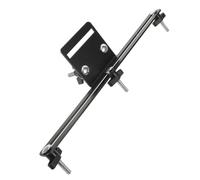 HAMPPLIES Cowbell Mount Rack Percussion Holder Double Layer 4-unit Drum Accessory Bracket Black for Live Band Performances and Musical Concerts
