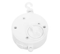 HAMPPLIES Crib Mobile with Wind-up Music Box Rotating Bell for Boy Girl and Safe Materials Multisensory Stimulation for Nursery Bassinet and Stroller Use